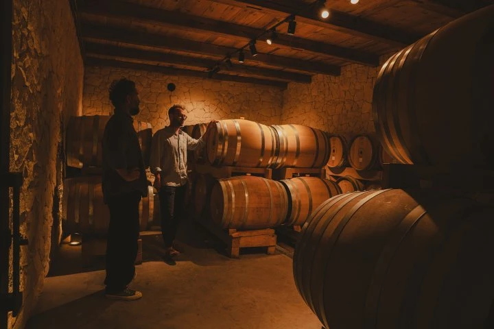 Winnica Kamil Barczentewicz - Poland - Winery - Barrels