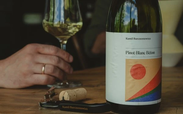 Winnica Kamil Barczentewicz - Polonia - Pinot Blanc Beton